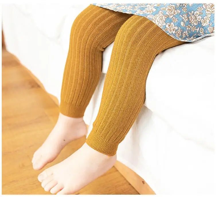 Girls Leggings Solid Color Cotton Pants Children Leggings 0 - 6 Years Baby Newborn Kids Leggings - silverfoxgoods